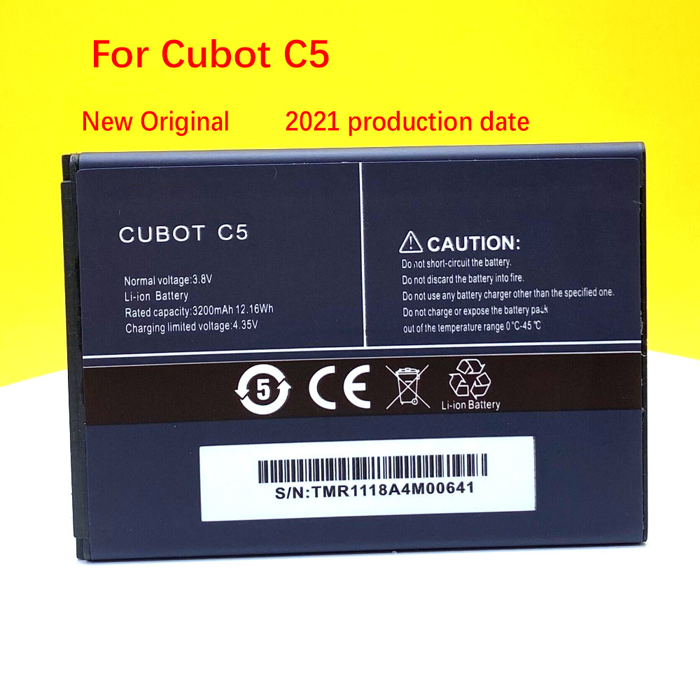 NEW Original 3200mAh Battery For Cubot C5 Mobile Phone In Stock Latest Production High Quality Batte
