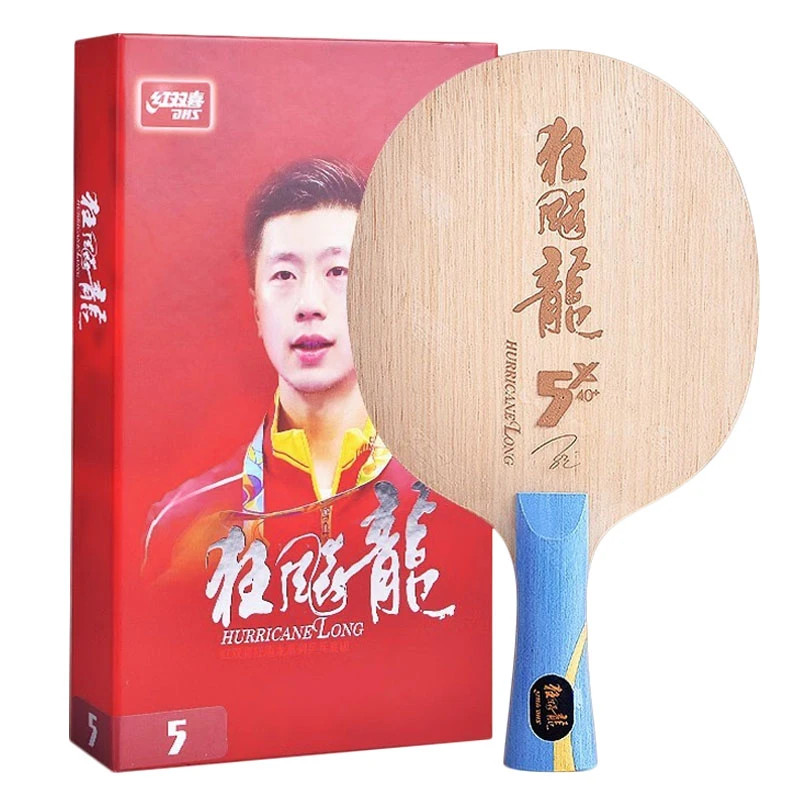 Original DHS Hurricane Long 5/Long 5X Table Tennis Blade with Box ALC Racket Original DHS MA Long Pi