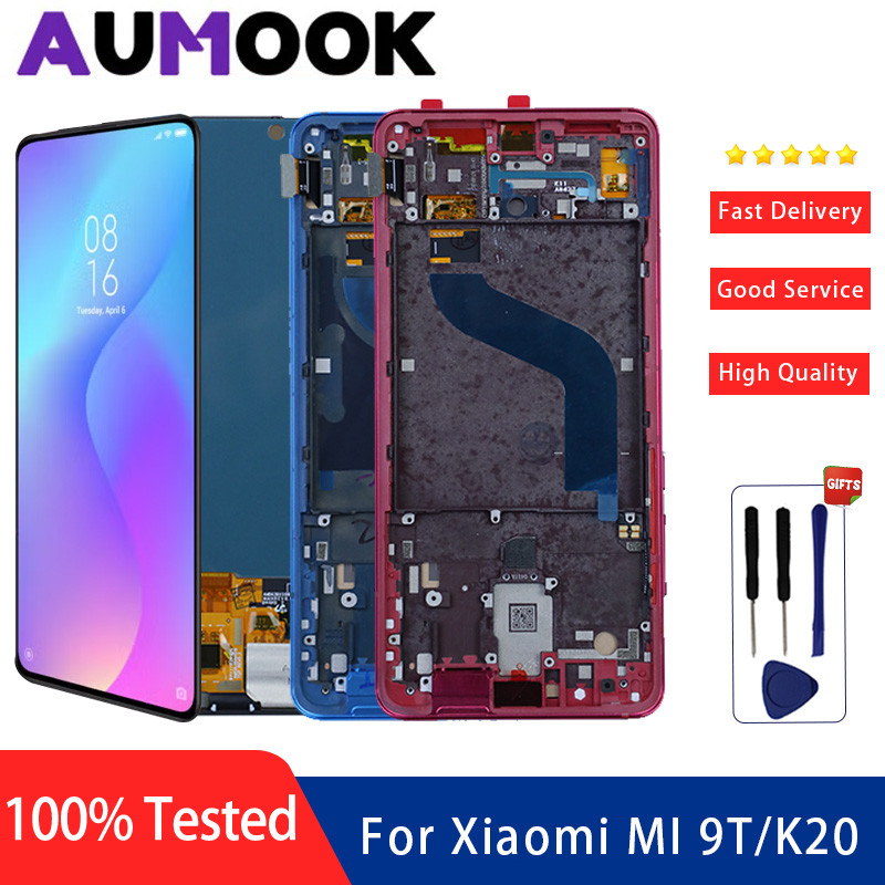 6.39" Amoled For Mi 9T Pro/Mi 9T Lcd Display Touch Screen Digitizer Assembly For Redmi K20 Pro/K20