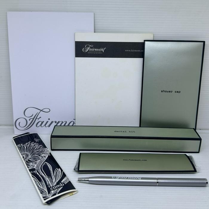 Fairmont Hotel & Resorts Amenities Travel Kit