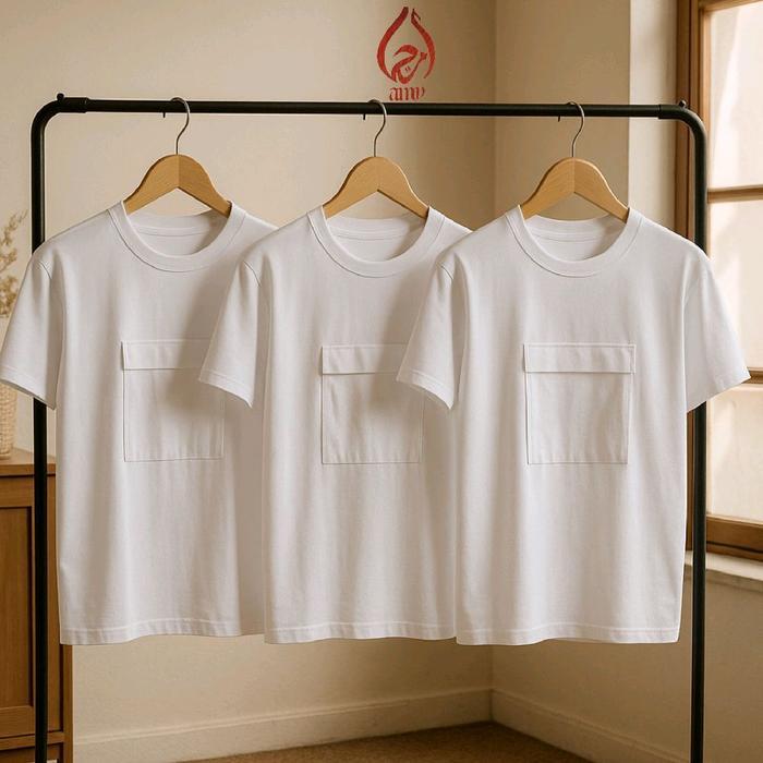 Paket 3 Pcs Kaos Oblong Haji Dan Umroh Laki Laki Dewasa Size M L Xl Xxl Xxxl Warna Hitam Dan Putih