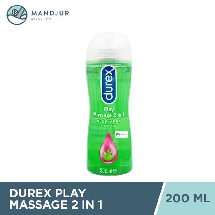 Dexie_Store Durex Play Massage 2In1 Gel Pelumas & Pijat Relaksasi 200 Ml - Sensasi Lembut, Nyaman,