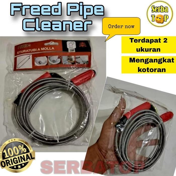 TERMURAH Freed Alat Pembersih Saluran Pipa Sumbat Pipe Cleaner Pipa Tersumbat Pipe Cleaner Manual 3M
