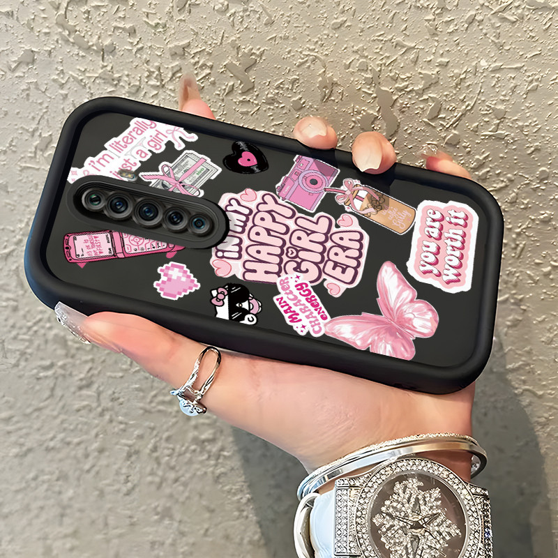 Casing Hp Untuk OPPO Reno 2F Reno 2Z Reno2 F Reno2 Z Case Casing dopamin pola Kasus HP Tangga Langit