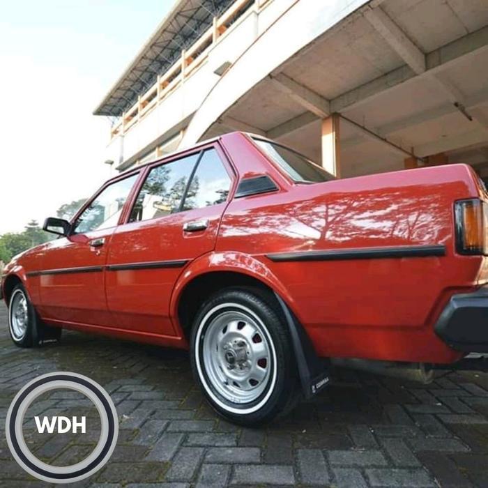 Lisban Mobil R15 - Lis Ban Mobil Classic White Wall Ring 15 1Set Isi 4Pcs Aksesoris Ban Mobil