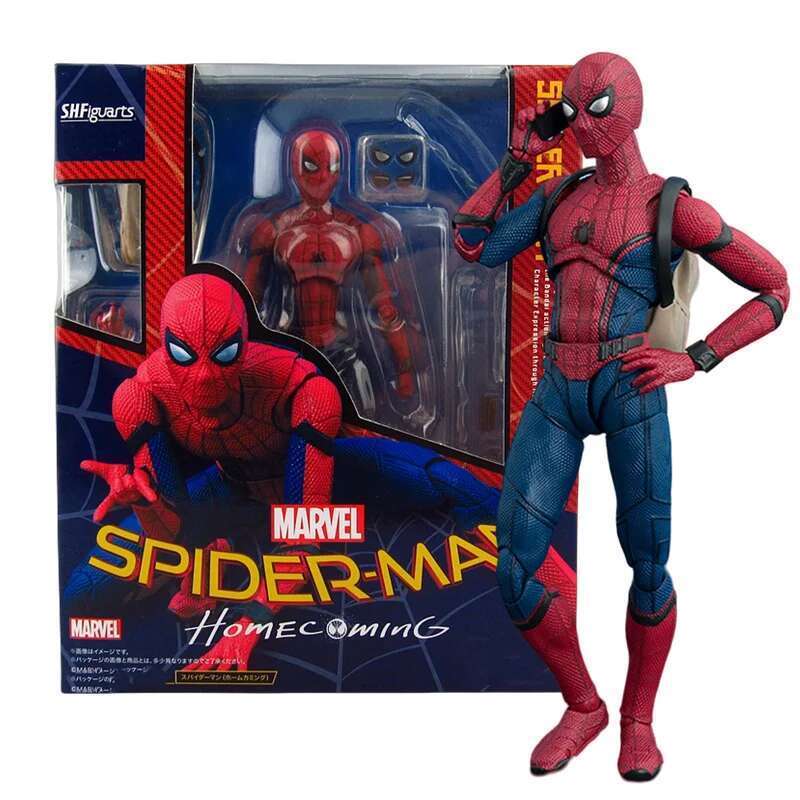 PROMO HARI INI  Man Figuarts Spider Season 2 Marvel Peter Parker Marvel legend Joint Movable Action 