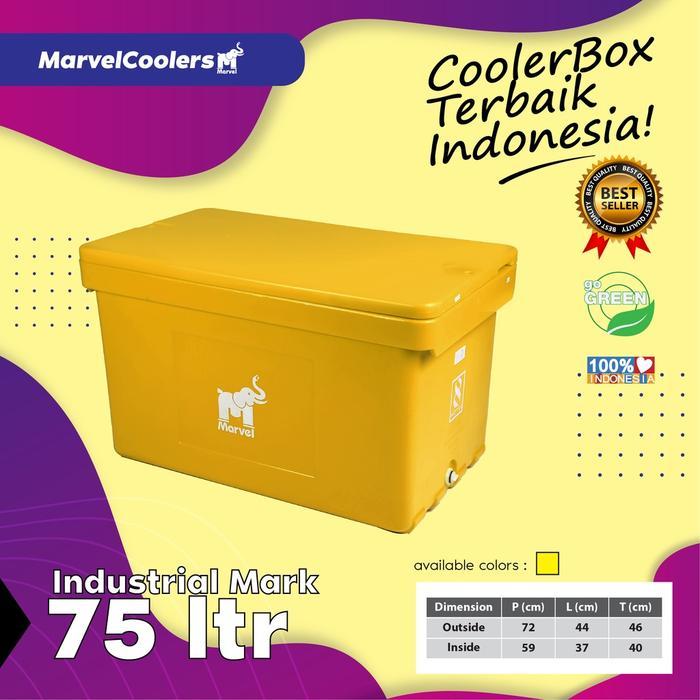 Cooler Box 70 75 L / Marvel Cool Es Batu Kristal Mancing Coolbox
