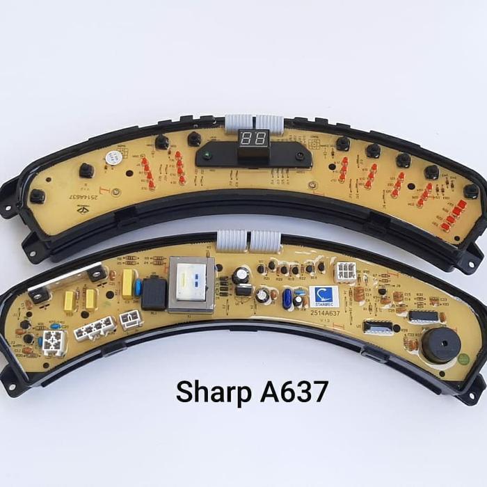 Modul Pcb Mesin Cuci Sharp Es-N75Fy Es-N75Ky Es-N85Ky , A637
