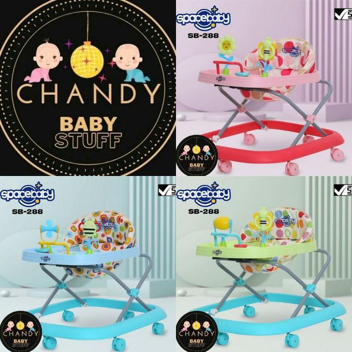 Spacebaby Baby Walker Spacebaby Apollo Bayi Sb 302/303/304/306/307/310/313/287/288 Mainan