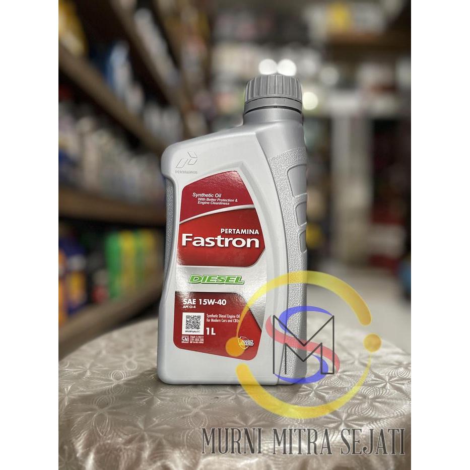 PERTAMINA FASTRON DIESEL OIL OLI SAE 15W-40 OLI 15W40 15 W 40 1 L