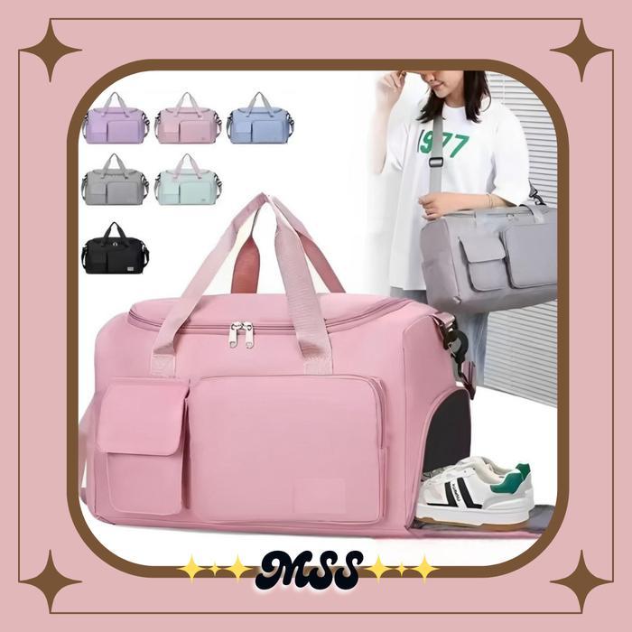 Mss-(Cod)Tas Travel Besar Lipat 7027 Hand Carry Organizer Koper Travel Waterproof Tas Koper Lipat