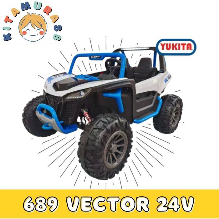 Mainan Anak - Mobil Aki YUKITA 689 VECTOR 24V