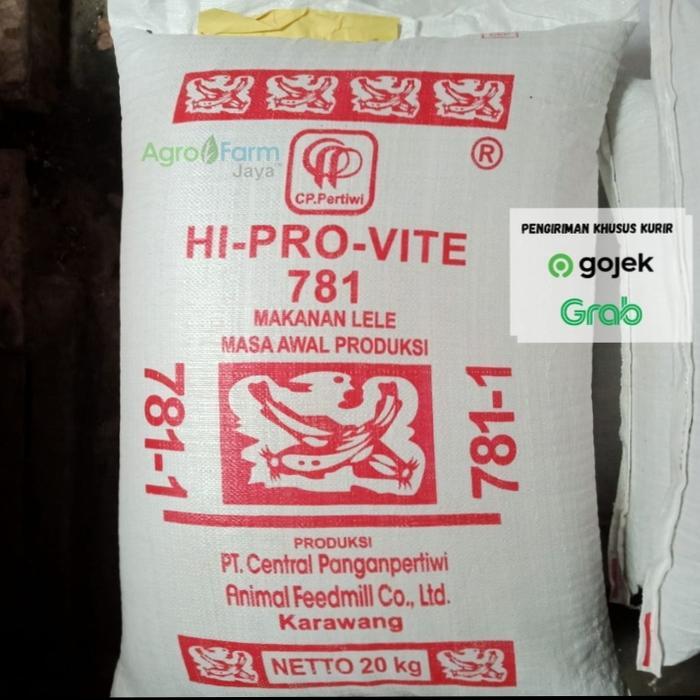 PROMOPakan ikan lele nila Pelet Hi pro-vite 781 - 1 1 Karung full