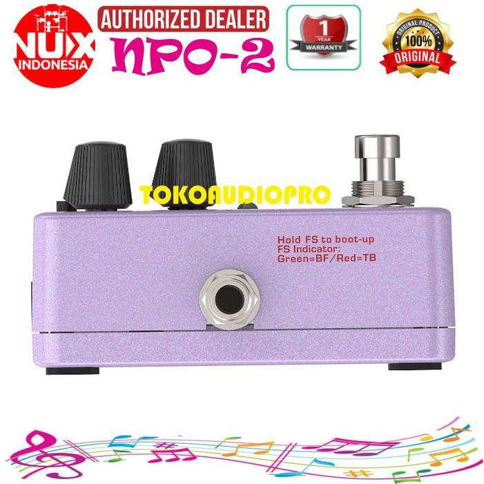 Nux Npo-2 Tutti Polyphonic Octave Pedal Efek Gitar Nux Npo2 Co