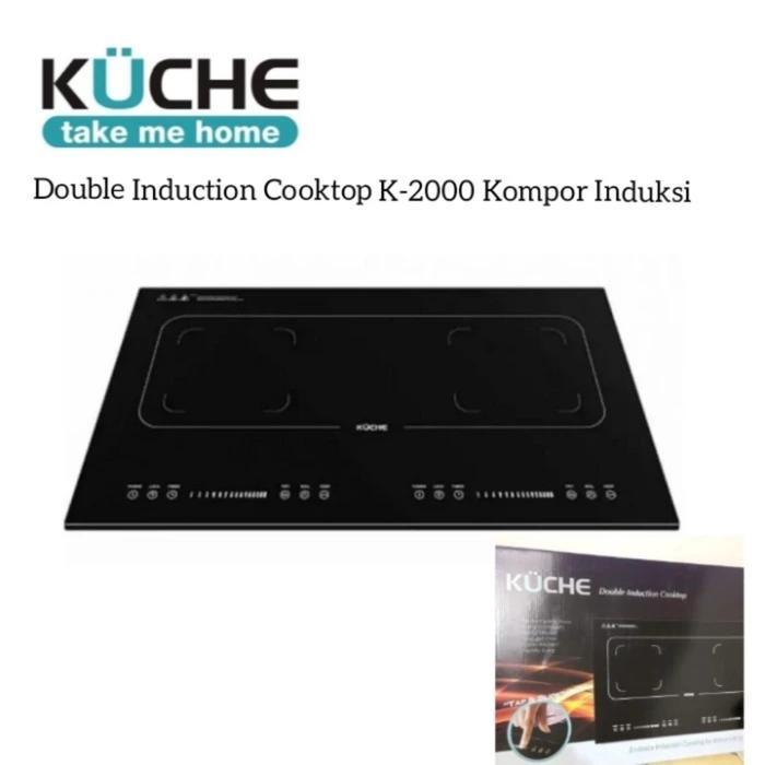 Kuche Double Induction Cooker K-2000 Kompor Induksi 2 Tungku Co