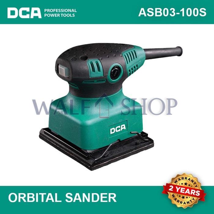 Dca Orbital Sander Asb03-100 / Mesin Amplas