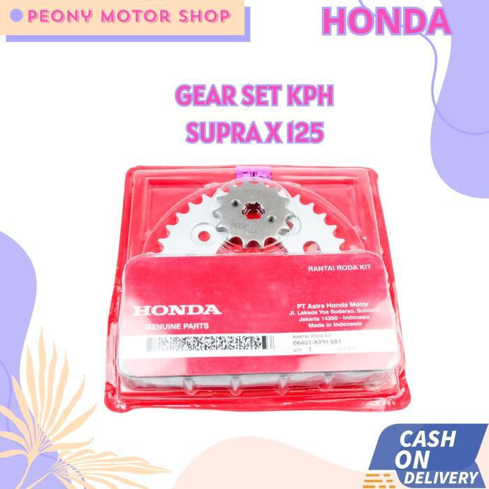 Gear Set Supra X 125 - Gir Set Supra X125 - Rantai Motor Supra X 125 - Gir Karisma Kph