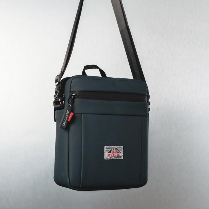Tas Slempang Pria Waterproof Asttin Ex 21 Anti Air Sling Bag Cowok Touring Tas Gantung Pria