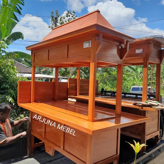 GEROBAK ANGKRINGAN ATAP JOGLO