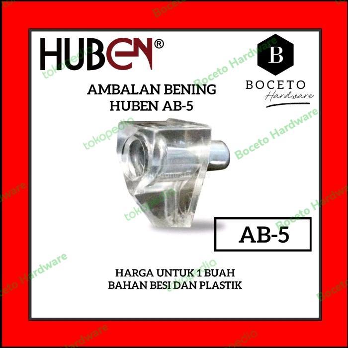 Ambalan Bening HUBEN AB-5 Biji Ambalan Plastik