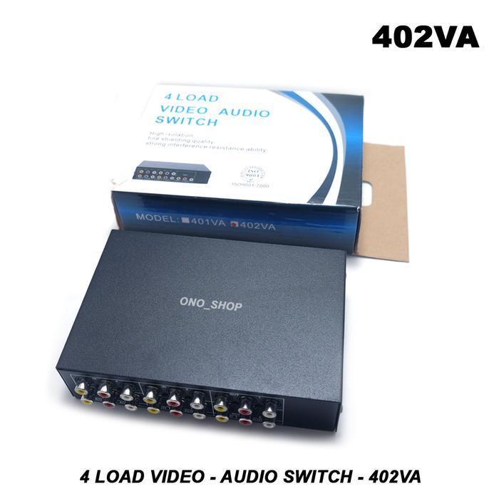 4 Load Video-Audio Switch 402Va