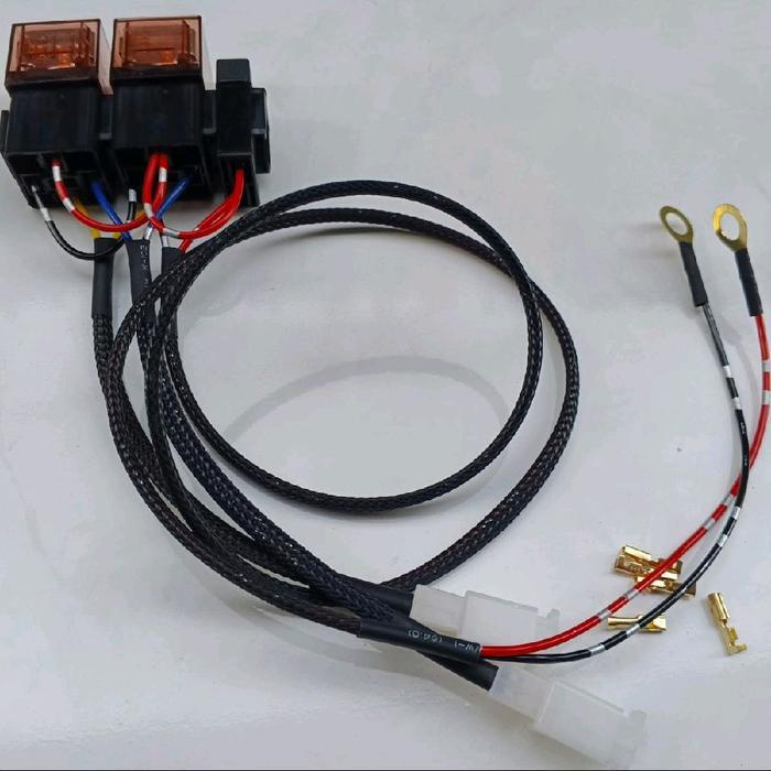 RELAY SET MODE 2 DAN 3 RELAY LAMPU BILED D2 LASER PROJI LAMPU TEMBAK