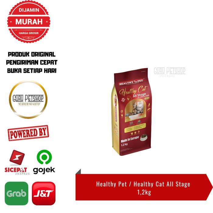 HEALTHY CAT ALL STAGES 1.2KG FRESHPACK HEALTHY CAT GOLD MAKANAN KUCING