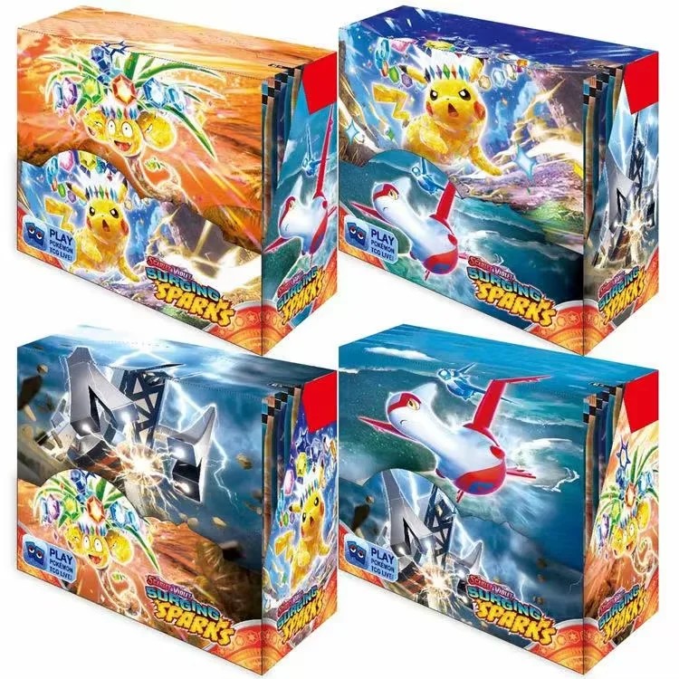 New 324/360Pcs Pokemon Cards Sun & Moon Evolutions 151 Pokemon Booster Box Collectible Tradeiner