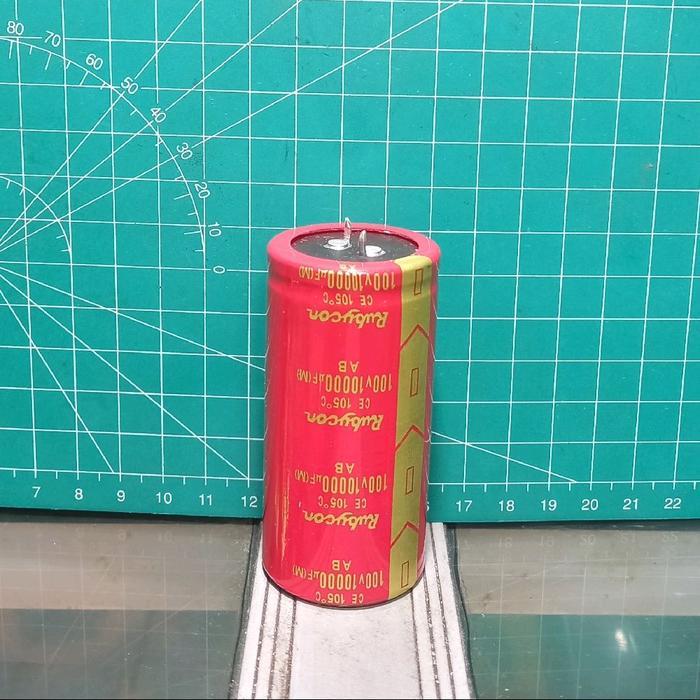 Elko Elco Kapasitor RUBICON 10000uf 100v