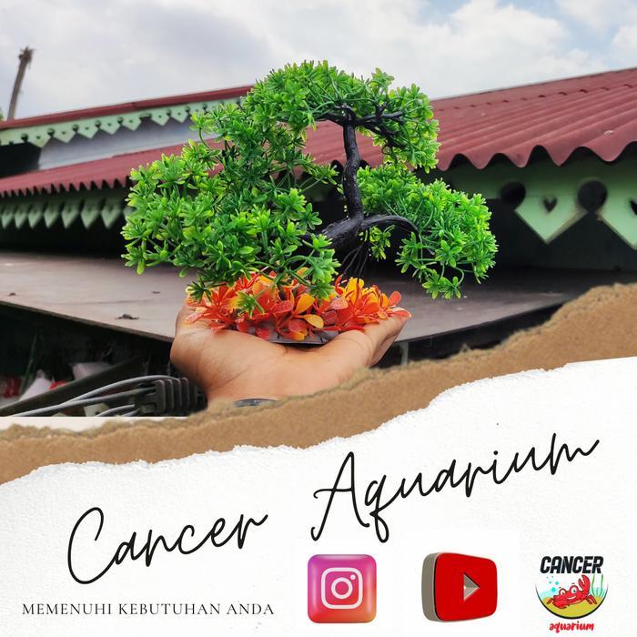 Tanaman Bonsai Hias Plastik / Tanaman Bonsai Sintetis