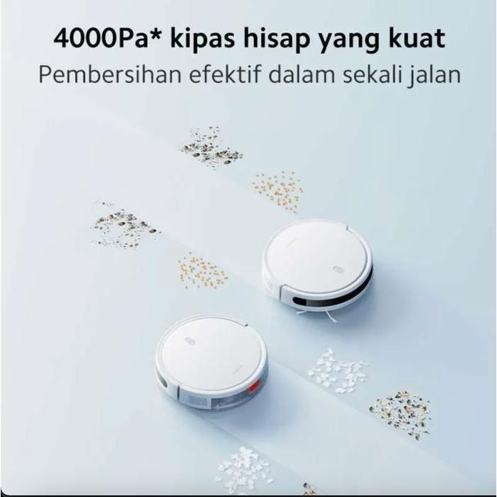 Xiaomi Official Robot Vacuum E10 Navigasi Presisi Daya Hisap 4000Pa