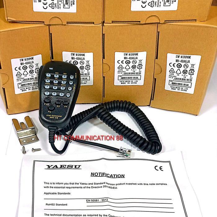 MH-48 ORIGINAL EXTRAMIC YAESU FT1900 FT2980