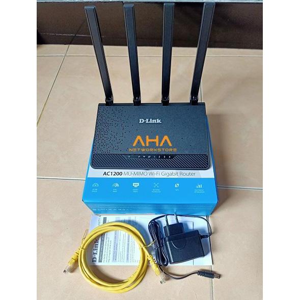 D-Link Dir-1253 Ac1200 Mesh Wifi Mu-Mimo Gigabit Router Dlink Dir 1253