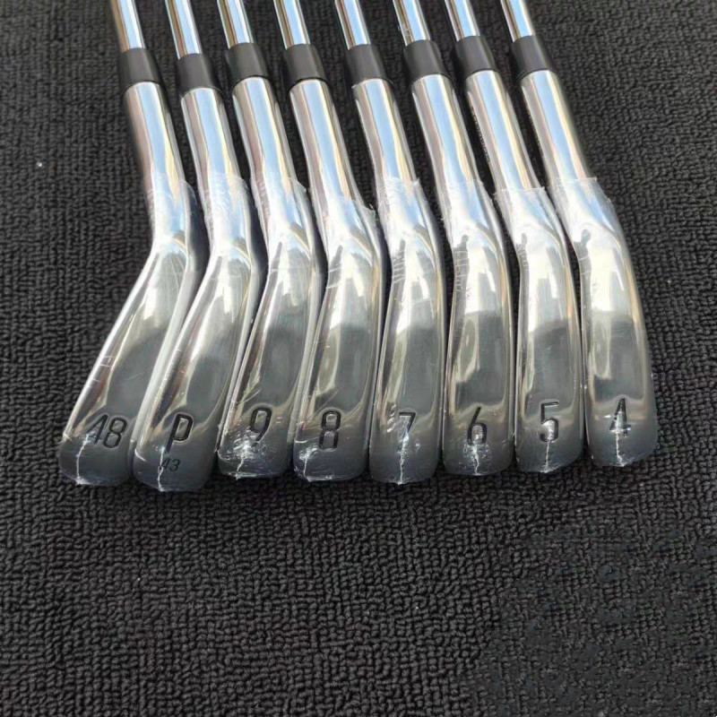 2024New Men's 200 Golf Clubs silvery T200 Golf Irons 8pcs 4-9P48 R/S/SR Flex Steel/Graphite Shaft