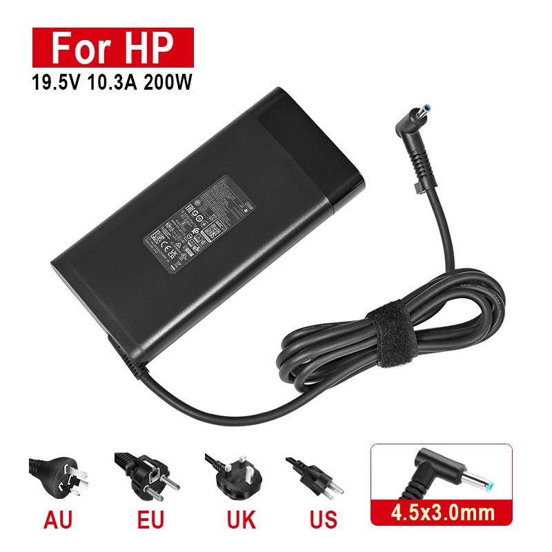 19.5V 10.3A 200W 4.5*3.0MM Ac Adapter Laptop Charger For HP TPN-LA21 TPN-LA20 L73385 L75881-001