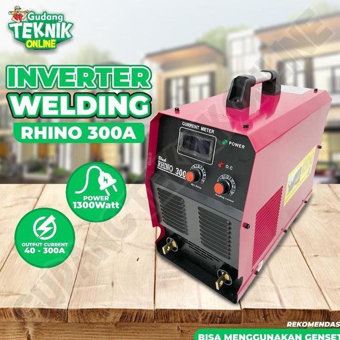 MESIN LAS LISTRIK RHINO 300A 3PHASE - TRAVO LAS INVERTER RHINO 300 A 3PH **