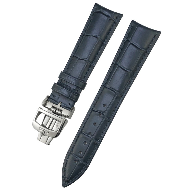 High Quality Leather Watchband 19mm 20mm 21mm 22mm Fit for Longines Jaeger-LeCoultre Series Watch
