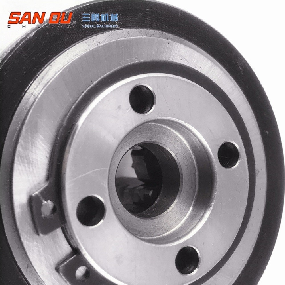 SAN OU K02-100B mini four-jaw chuck/100mm self-centering chuck K02-100