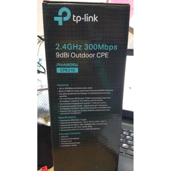 TP-LINK CPE210 OUTDOOR 300MBPS 9 dBi / TPLINK CPE 210