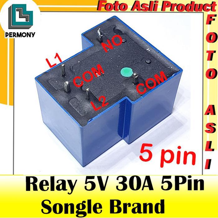"New" Relay 5V 30A 5Pin 5 Pin 6Pin 6 Pin Songle Original