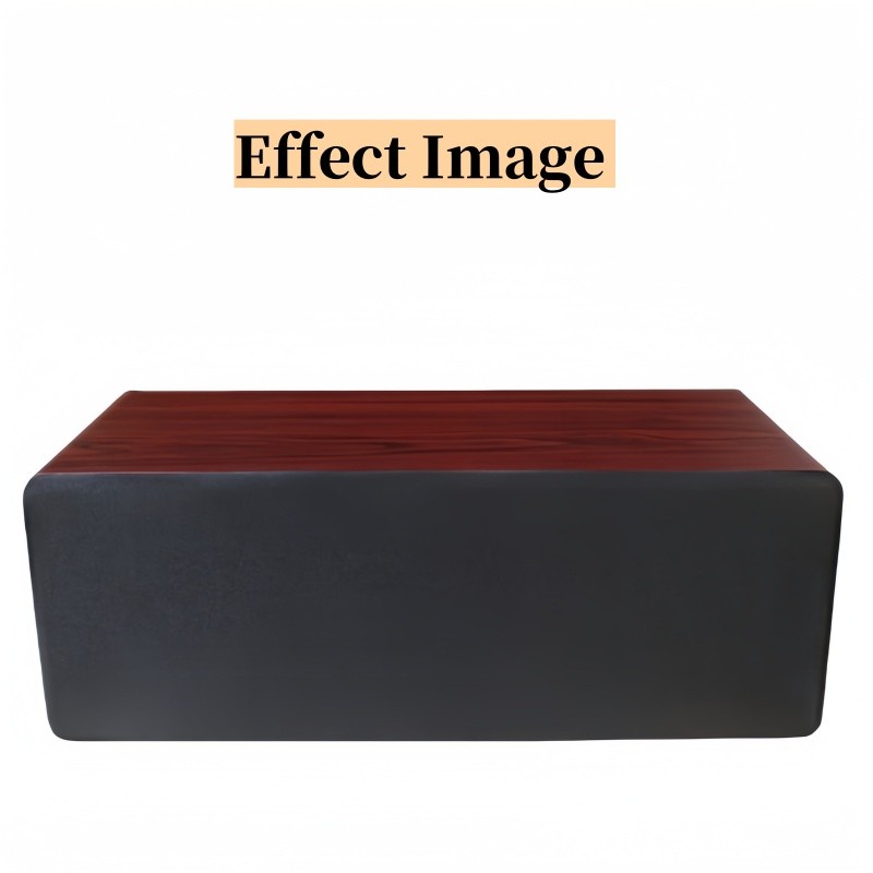 Double 6.5-inch Subwoofer Empty Speaker Box,DIY Woofer Box,1Piece Center Speaker Box Body,Car/Home