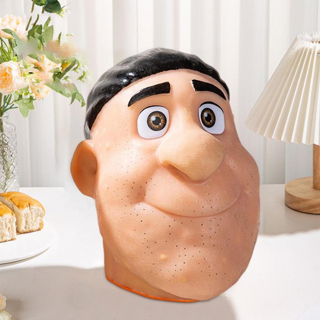 Realistic Face Silicone Toy Pimple Popping Fidget Toy Sensory Activities Funny Realistic Silicone