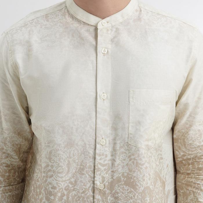 Platini Kemeja Koko Pria Lengan Panjang Katun 961368