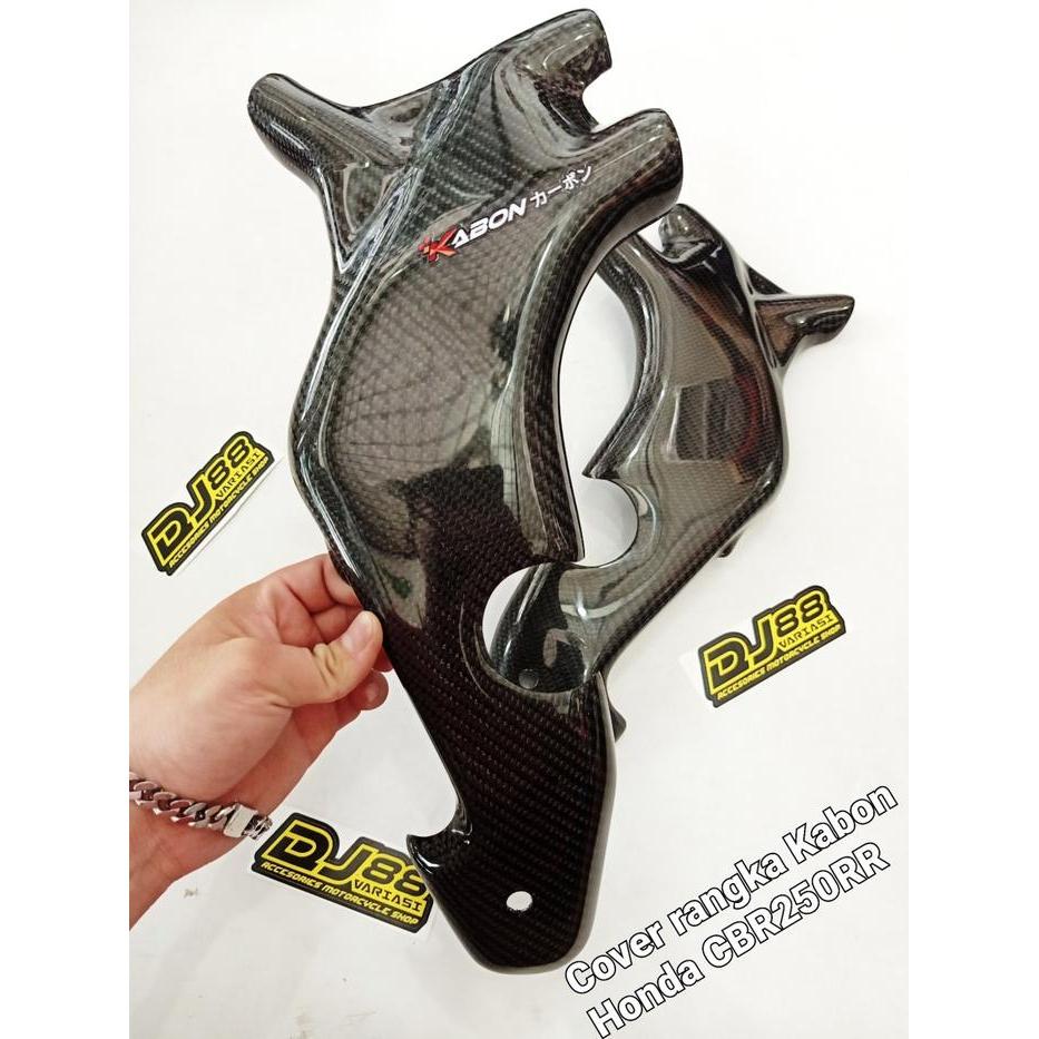 Cover Rangka Carbon Cbr250Rr Kabon Tutup Rangka Cbr 250Rr Part Carbon