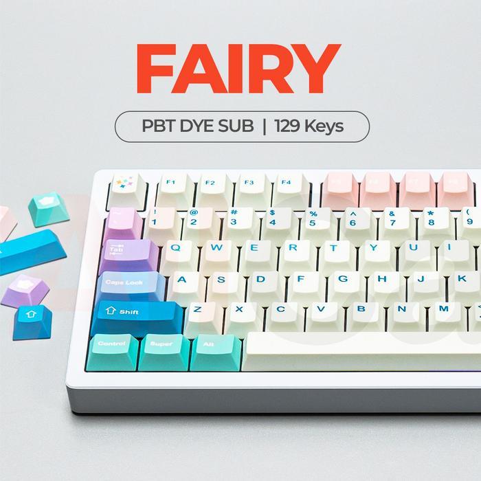 FAIRY PBT Dye-Sub Keycaps Set