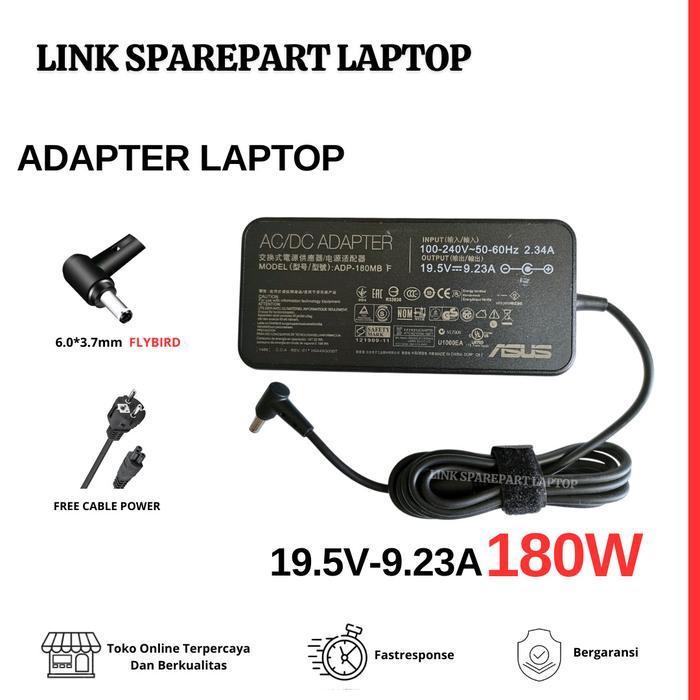 19.5V 9.23A Laptop AC Adapter Charger for Asus ADP-180UB B ADP-180HB D G750JX-TB71 ADP-180MB F