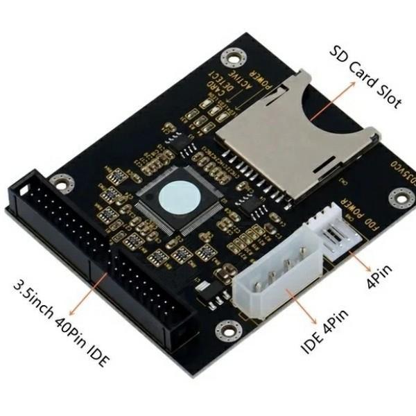 SD card to IDE 40 Pin male Adapter Converter Card - SBS