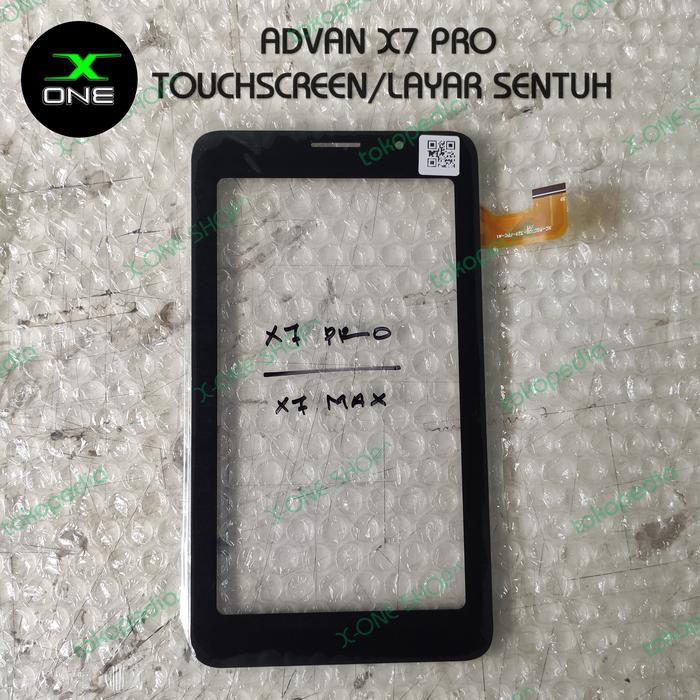 TOUCHSCREEN LAYAR SENTUH TS TABLET ADVAN X7PRO X7 PRO BLACK ORIGINAL