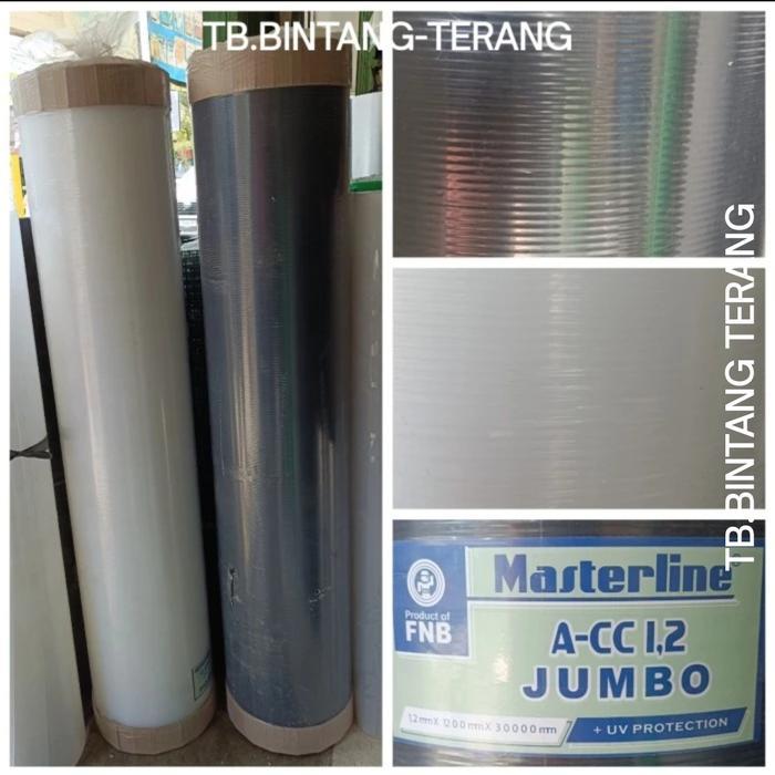 FIBER PAGAR 1 ROLL TEBAL 1.2 MM LEBAR 120 MM MOTIF GARIS 30 METER