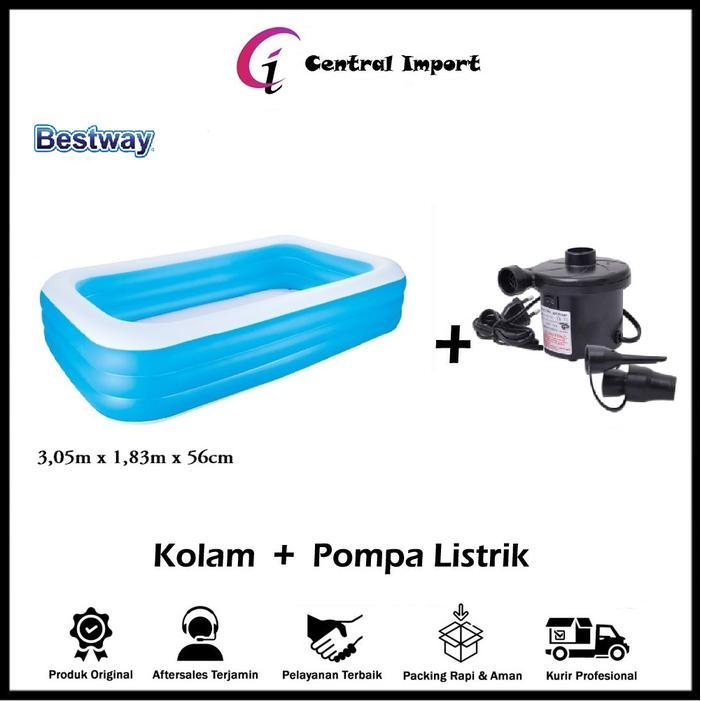 Bestway Kolam Renang Anak Mandi Bola - Kolam Anak Jumbo- Bestway 54009